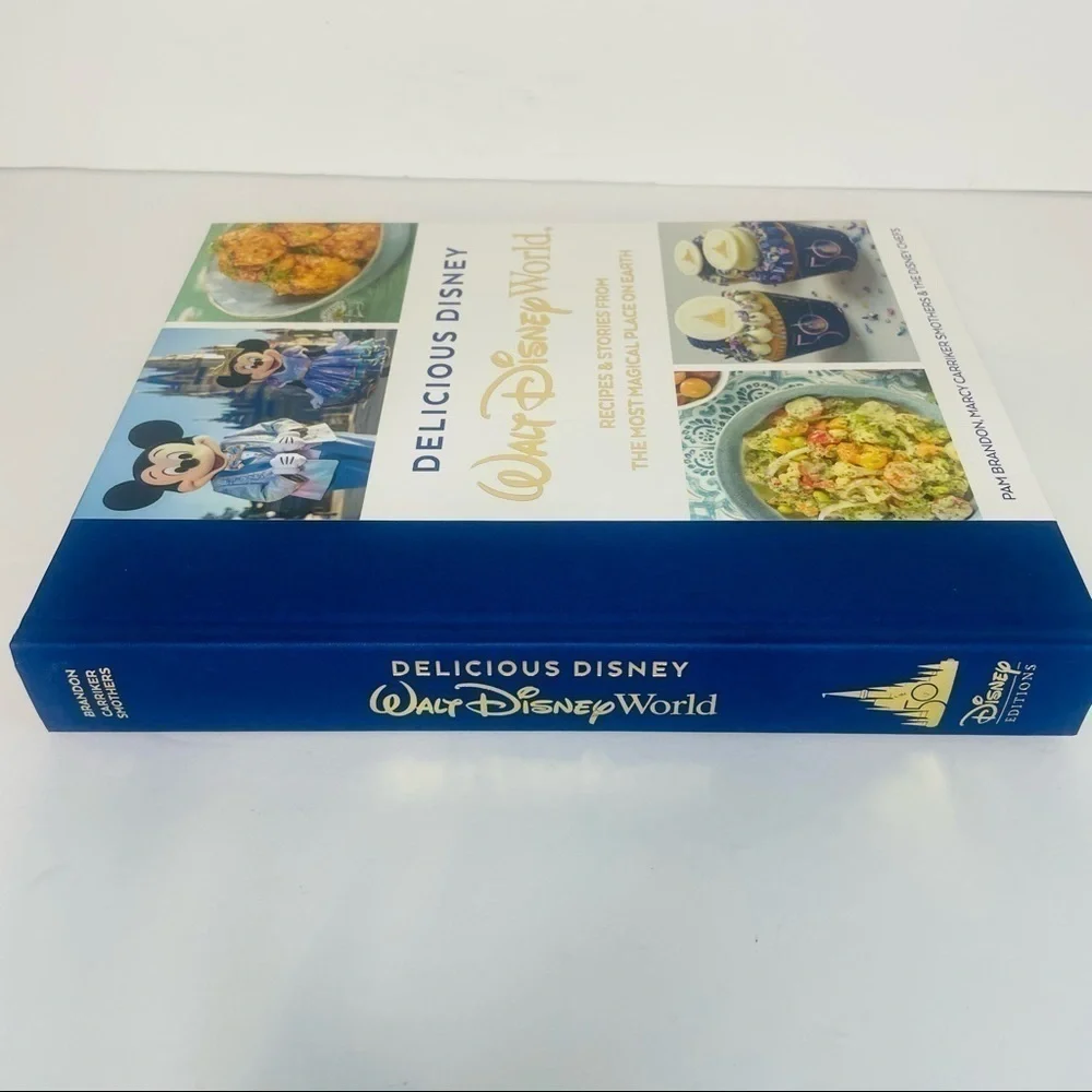New Delicious Disney Walt Disney World Recipes Cookbook‎ 50th Anniversary